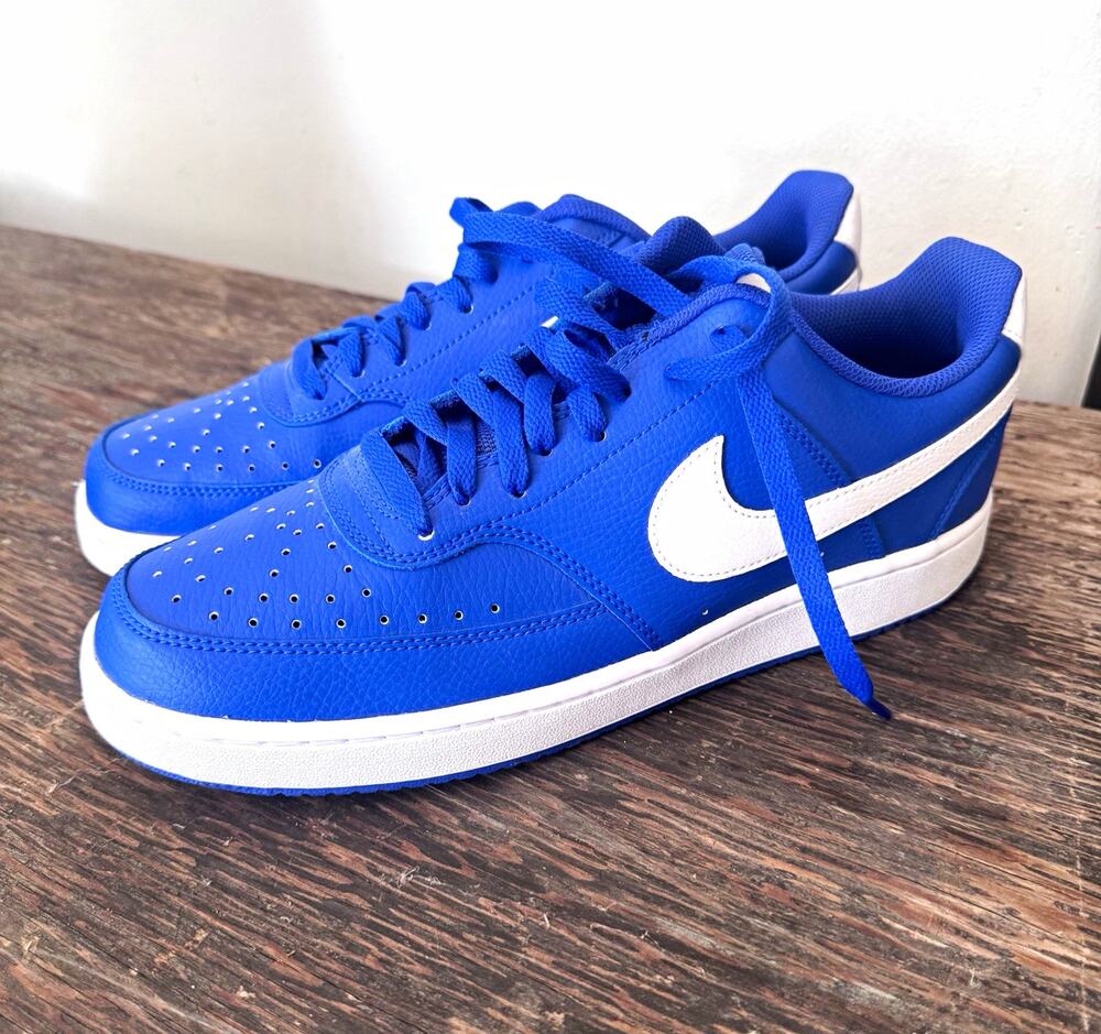 Nike Court Vision Low Racer Blue/White Men’s Low Top Lace-Up HJ9135-445